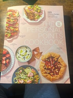 Weight Watchers Personal Points Cookbook - Light Pink Cover